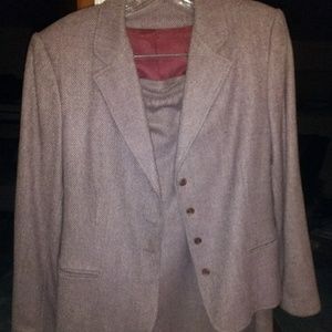 Vintage purple dress suit